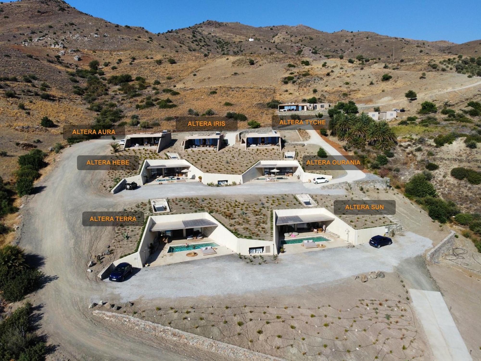 Altera Cave Villas Agios Pavlos  Exteriér fotografie